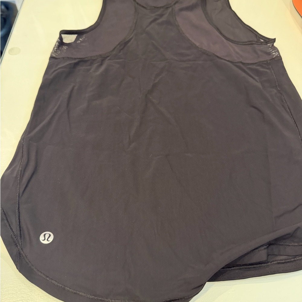 lululemon athletica Black Tank Top